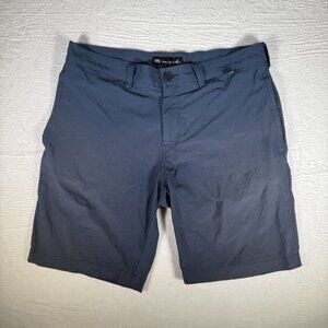 Travis Mathew Golf Shorts Mens 34 Blue Lightweight Performance Stretch‎ Athletic